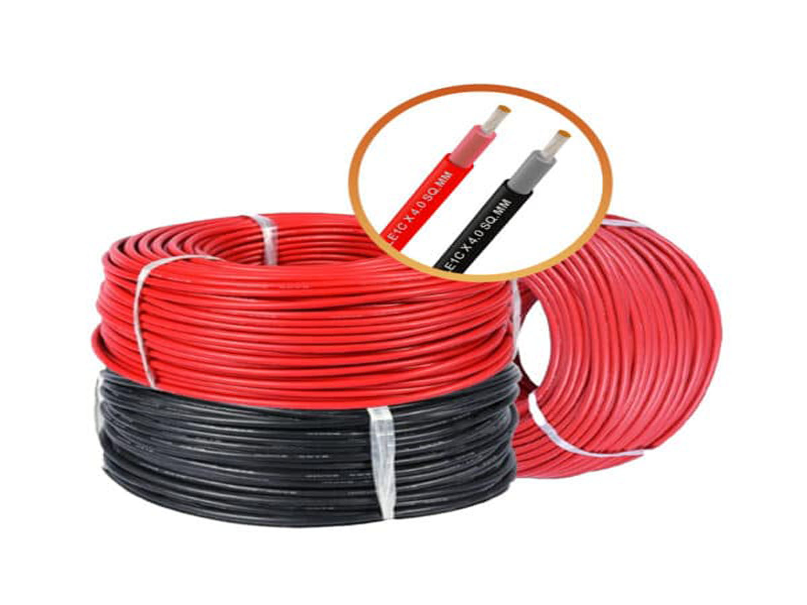 SOLAR WIRE & CABLE DC WIRE 8MM — Madni Electronics