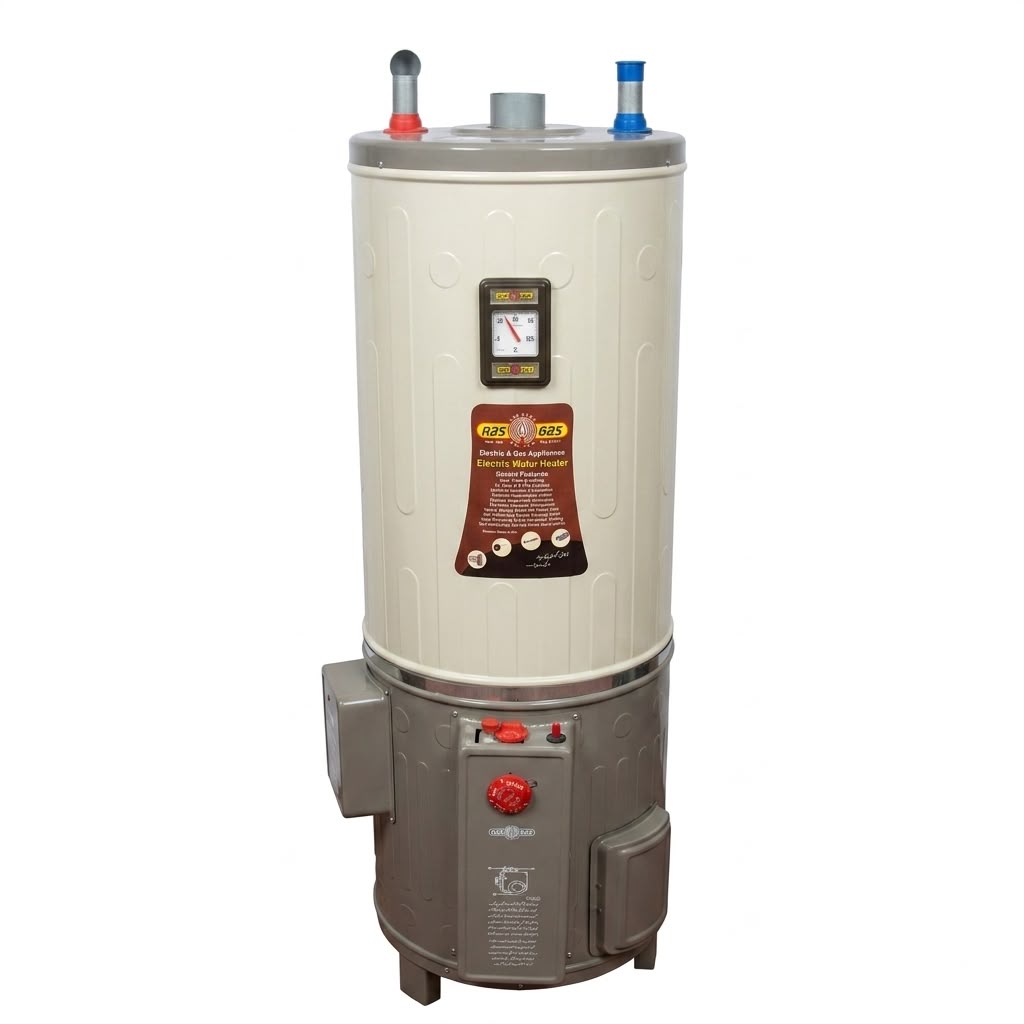 NAS GAS Nas Gas Electric+Gas Geyser DEG-25 G Super Delux